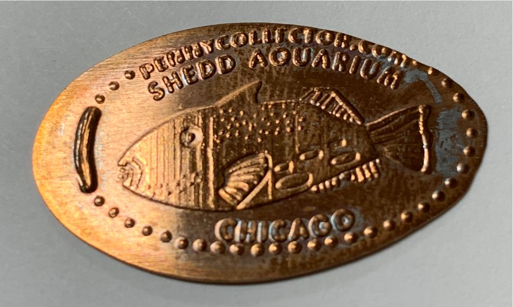 Shedd Aquarium, Chicago (Fish)  coin collectible - Main Image 1