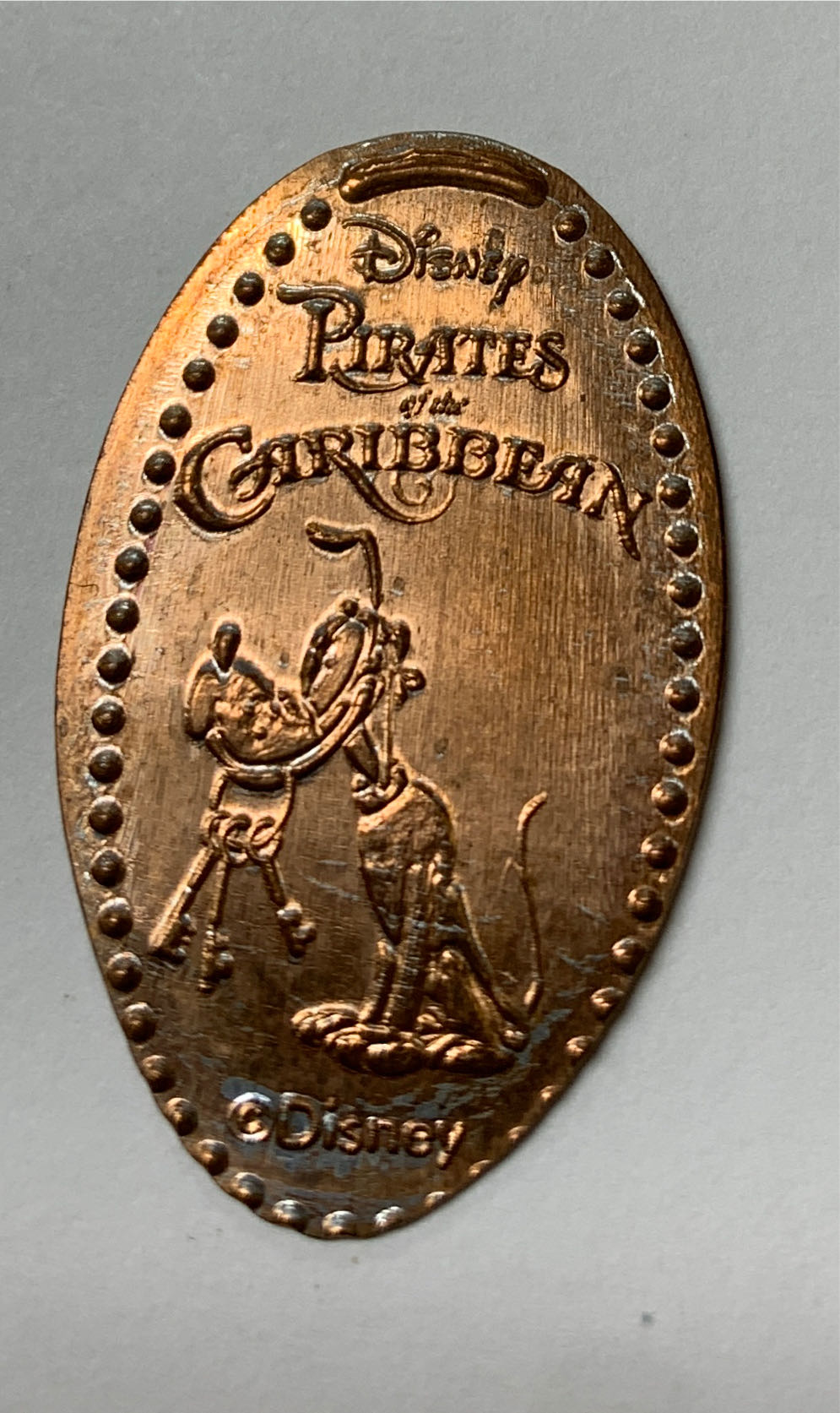 Magic Kingdom, Pirates Of The Caribbean (Dog With Keys)  coin collectible - Main Image 1