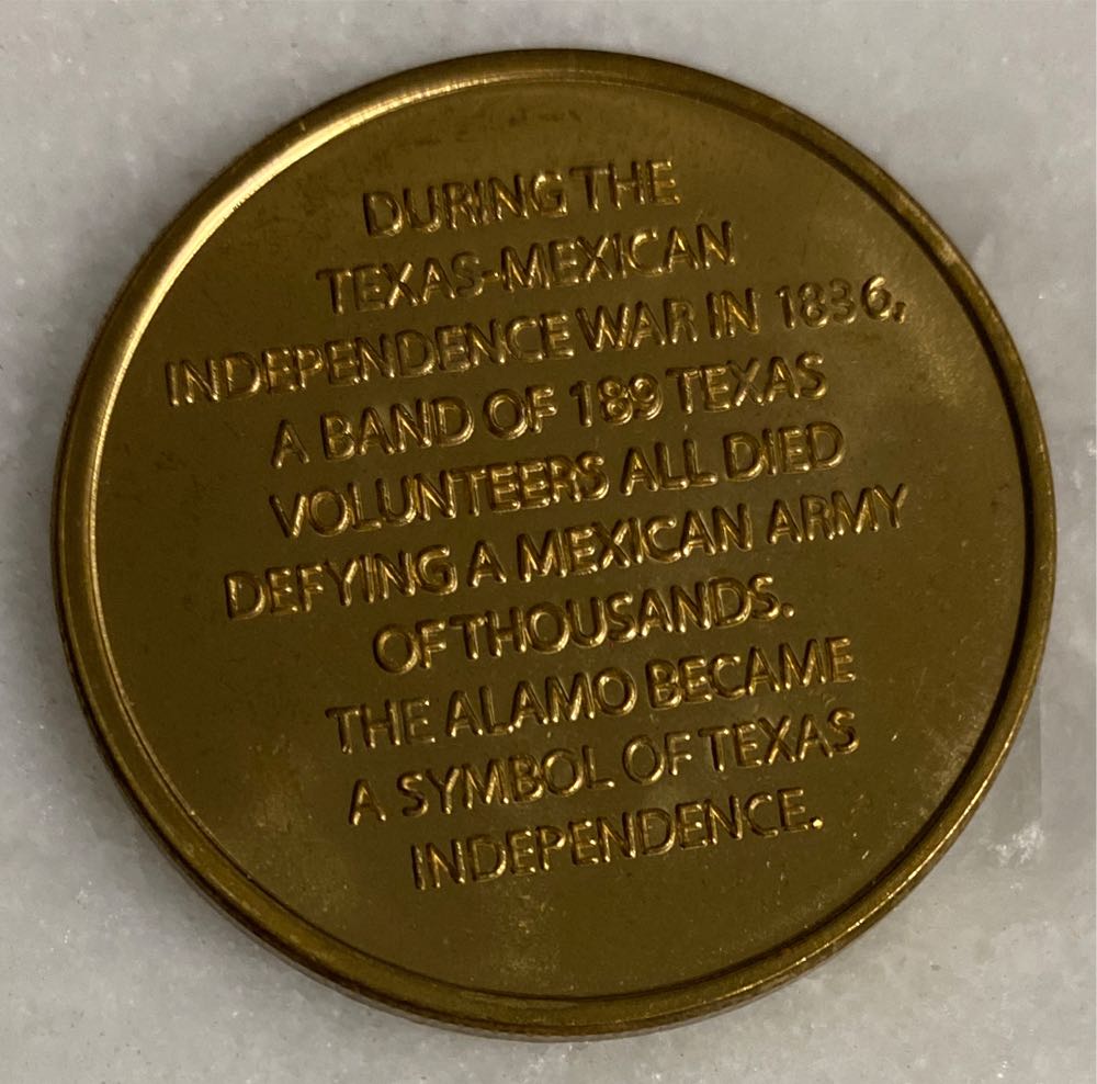 Alamo, The - Juan Seguin  coin collectible - Main Image 2