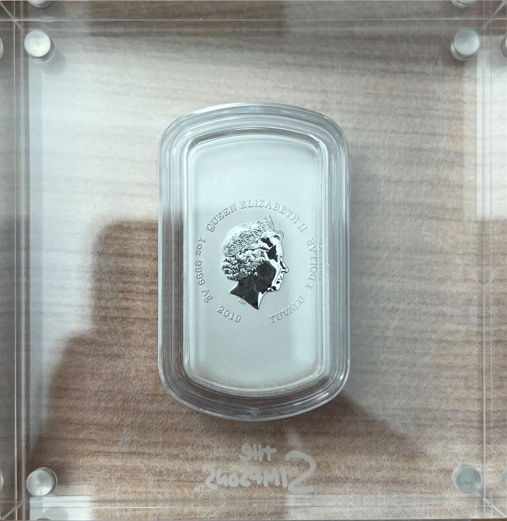 The Simpsons Duff Beer Simpson 1oz $1 Silver 99.99% Proof Can Coin  coin collectible [Barcode 9327025039015] - Main Image 2