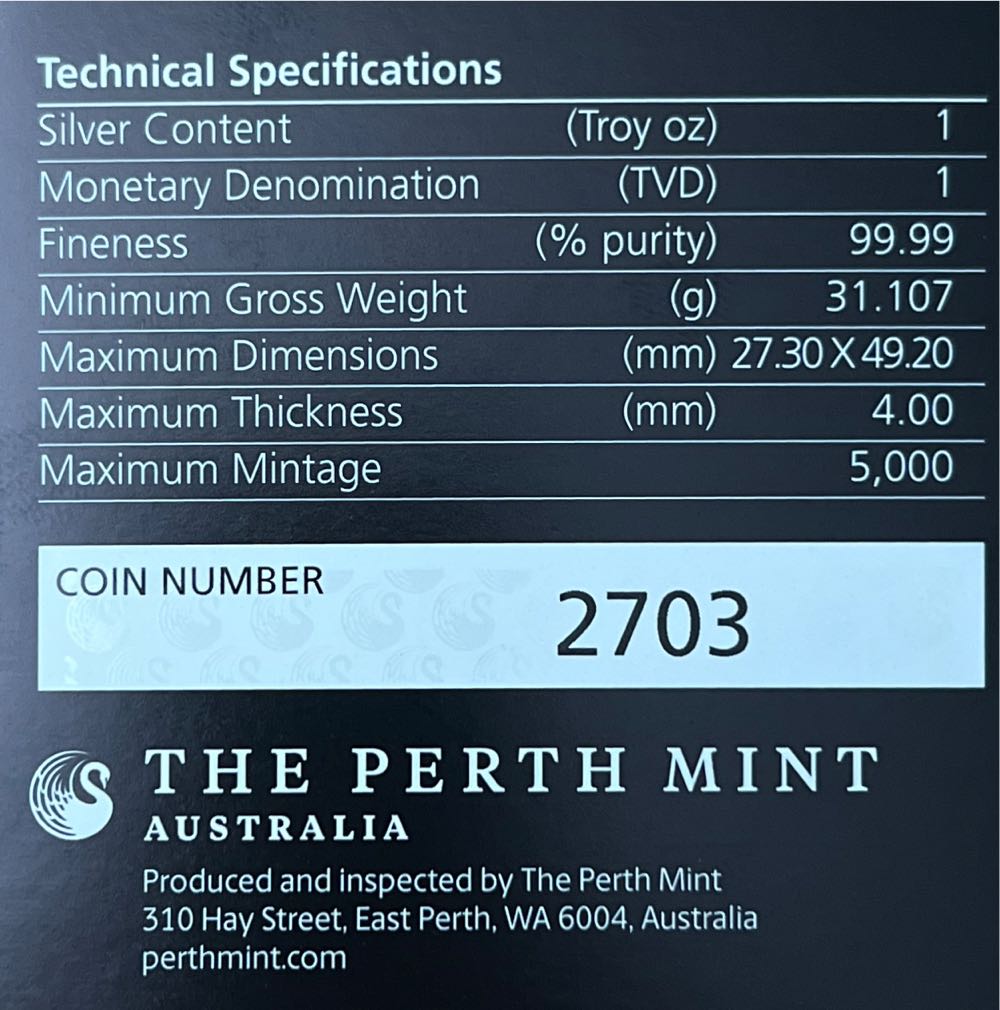 The Simpsons Duff Beer Simpson 1oz $1 Silver 99.99% Proof Can Coin  coin collectible [Barcode 9327025039015] - Main Image 4