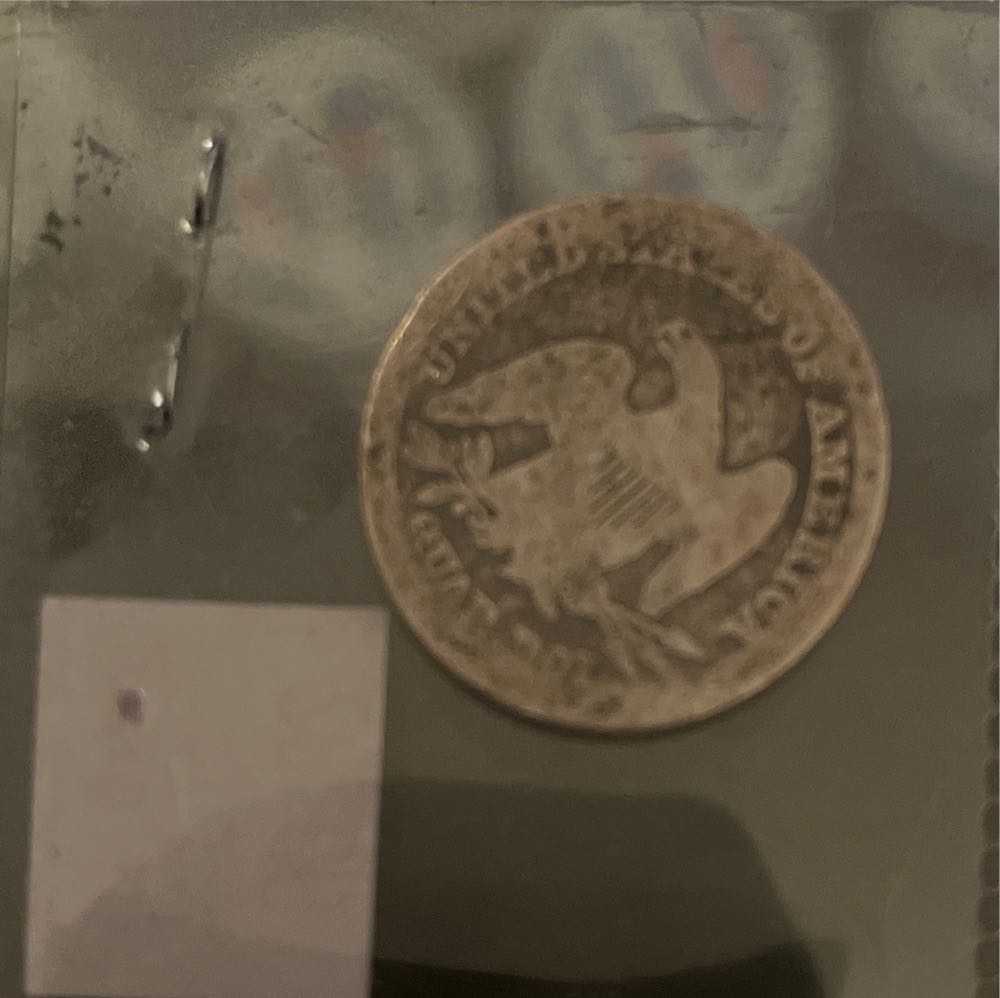 1854 Setting Liberty Quarter  coin collectible - Main Image 2