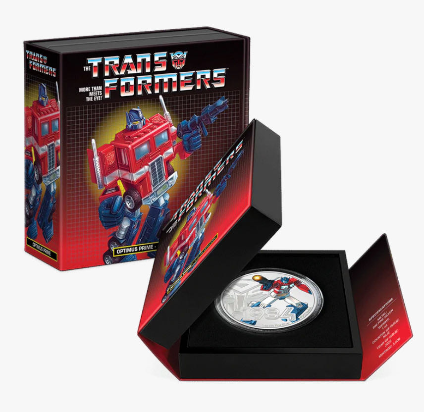 2022 Transformers “Optimus Prime” - 1 Oz Silver Proof Coin  coin collectible - Main Image 3