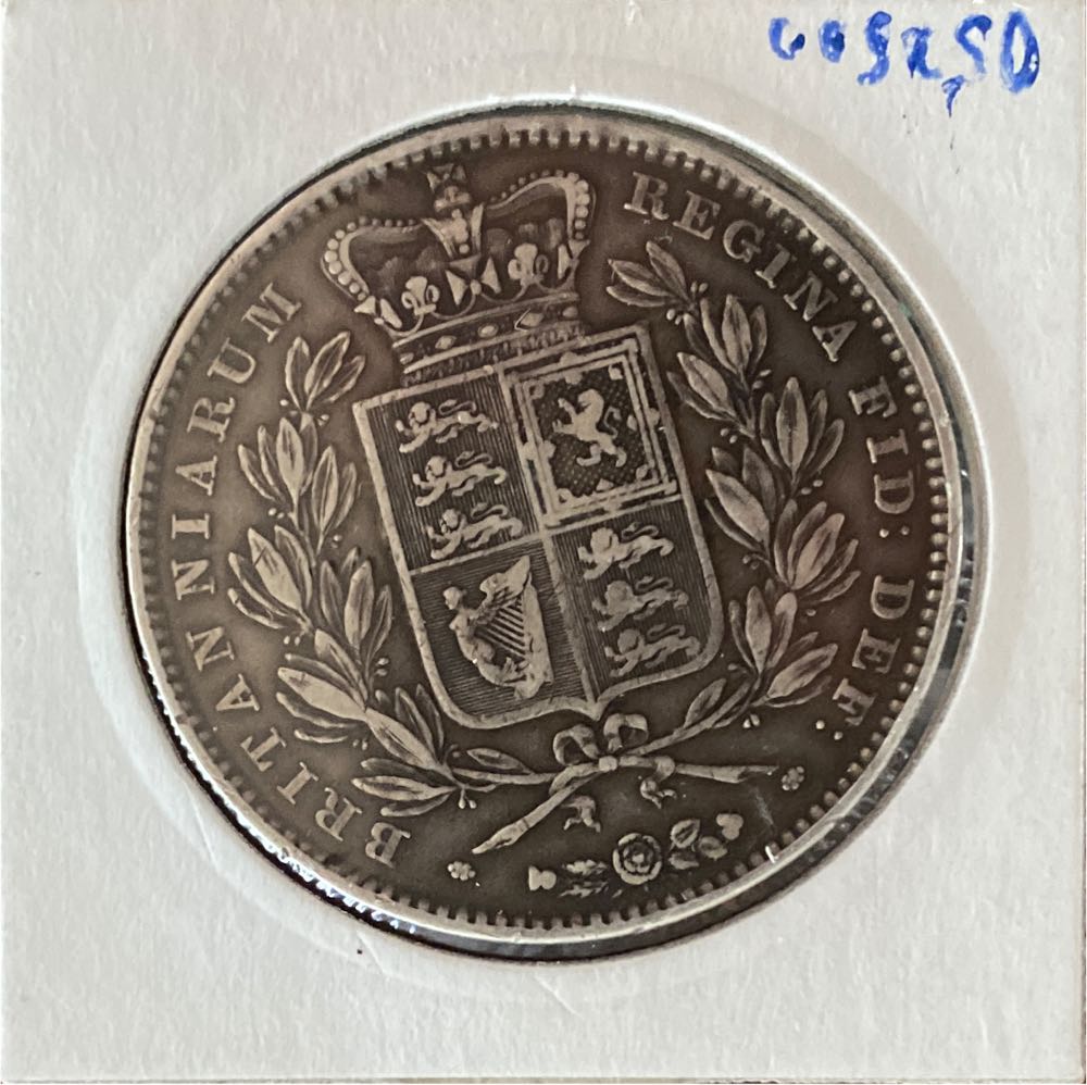 1845 Crown aVF  coin collectible - Main Image 2