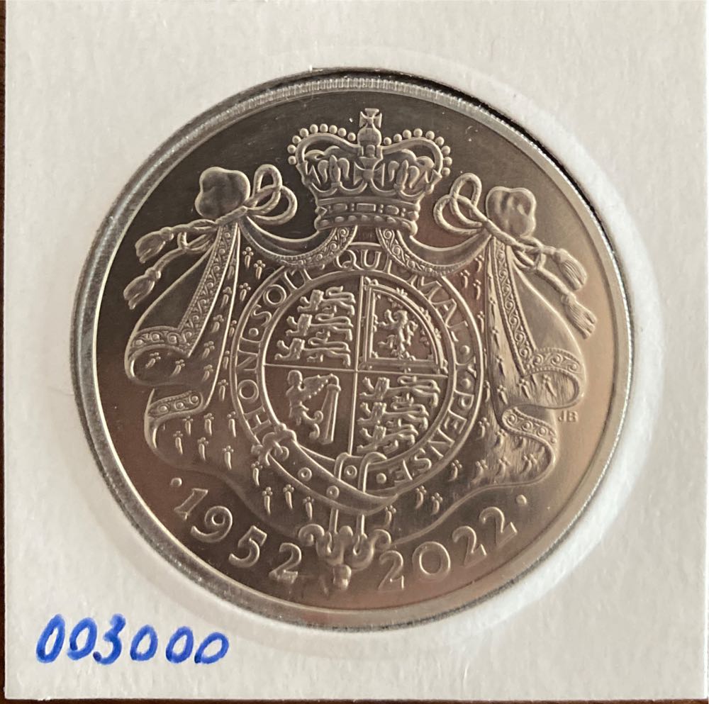 2022 Crown Memorial - SILVER PROOF  coin collectible - Main Image 2