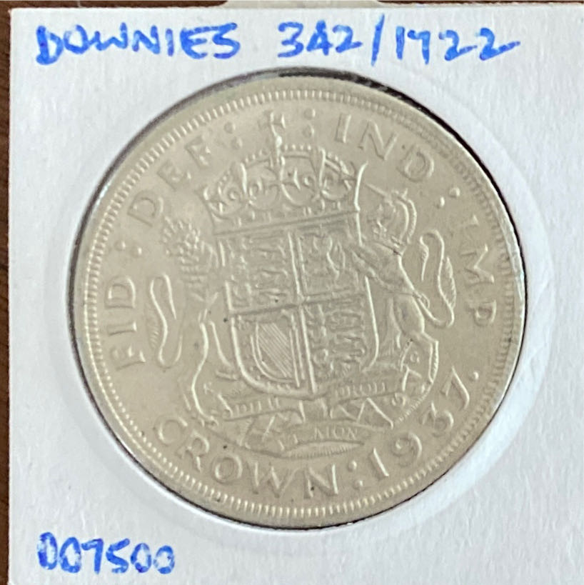 1937 Crown Coronation  coin collectible - Main Image 2