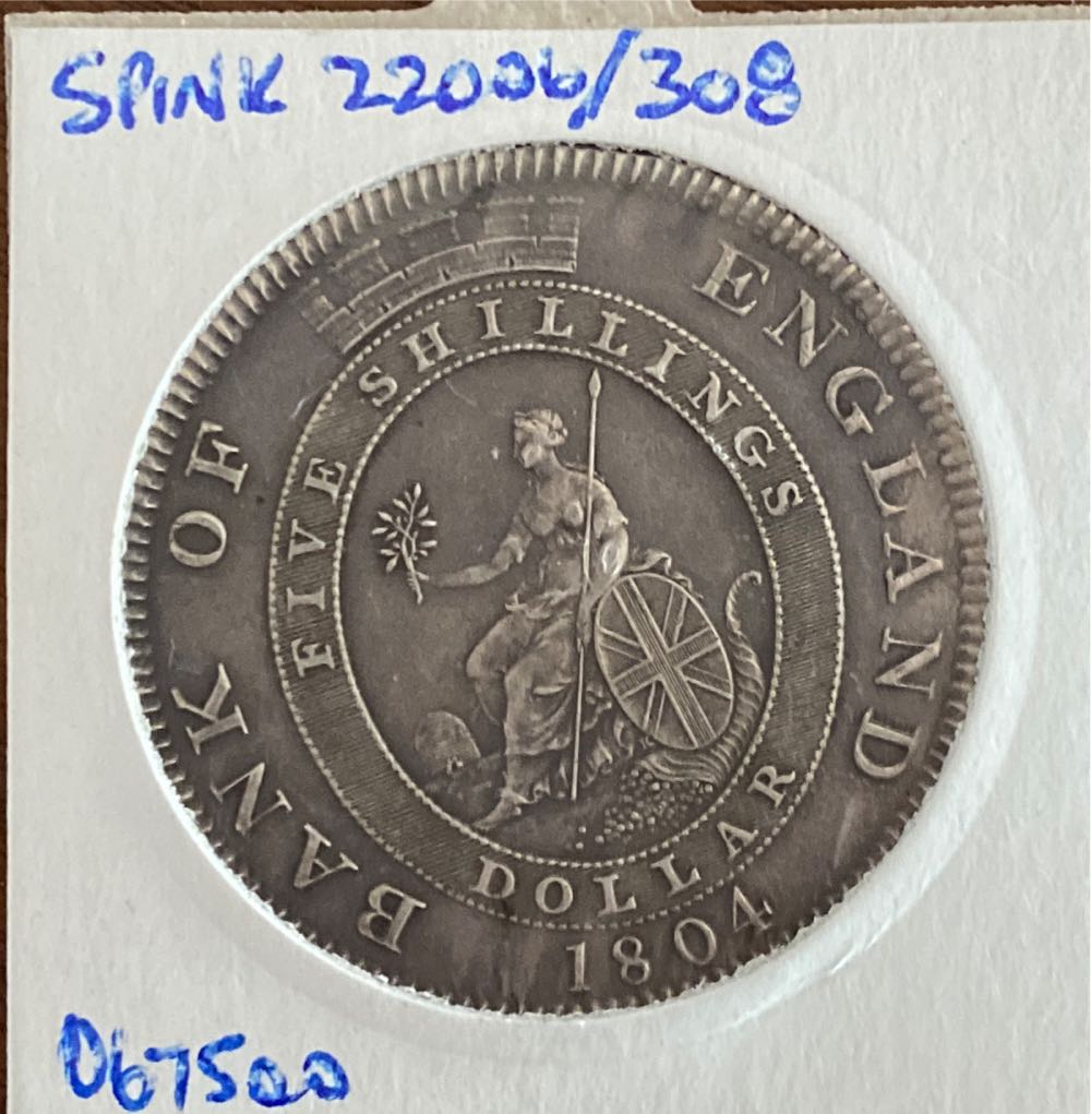 1804 BoE Dollar - gVF  coin collectible - Main Image 2