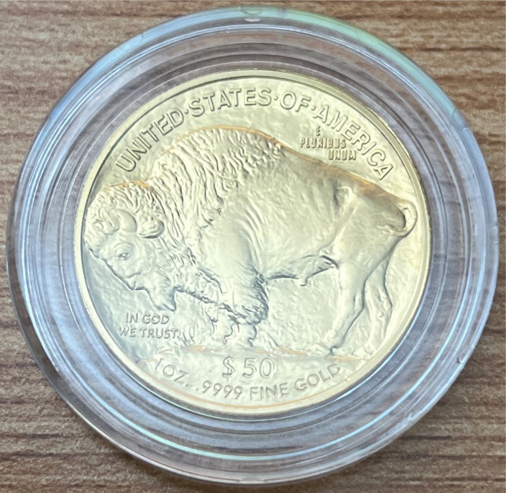 Gold Buffalo  coin collectible - Main Image 2