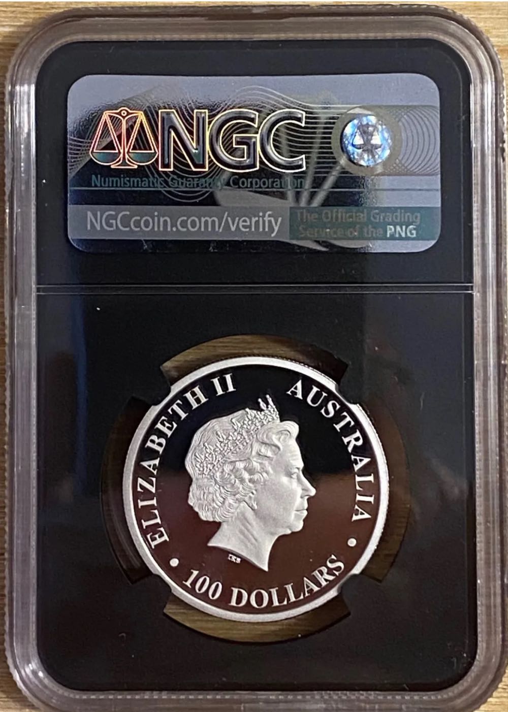 2018P Wedge-Tailed Eagle  coin collectible - Main Image 2