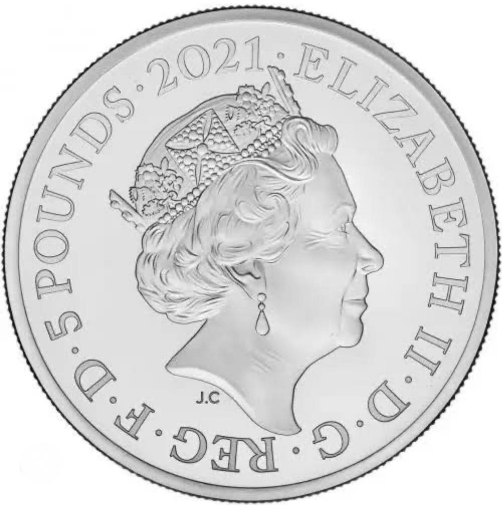 Great Engravers 2Oz - GOTHIC PORTRAIT  coin collectible - Main Image 2