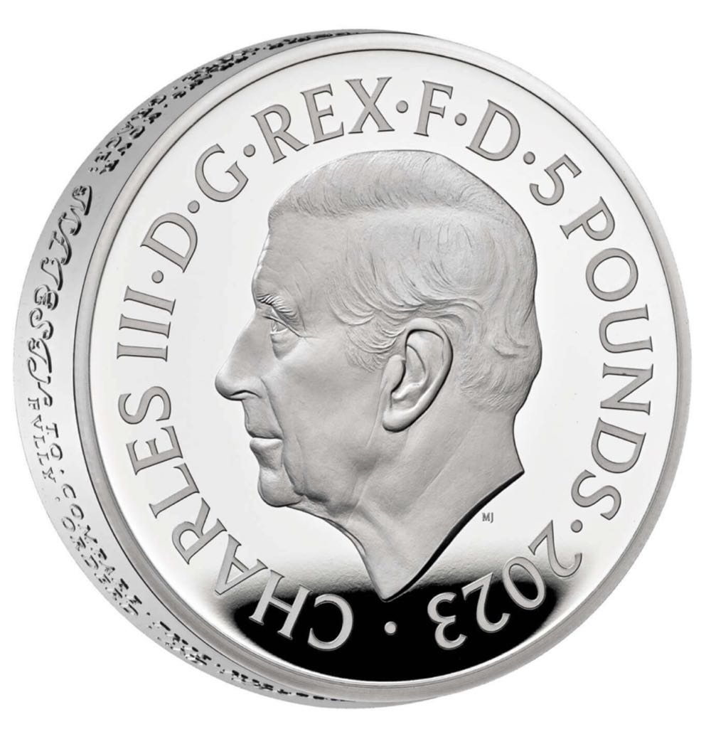 Great Engravers 2Oz - GOTHIC PORTRAIT  coin collectible - Main Image 3