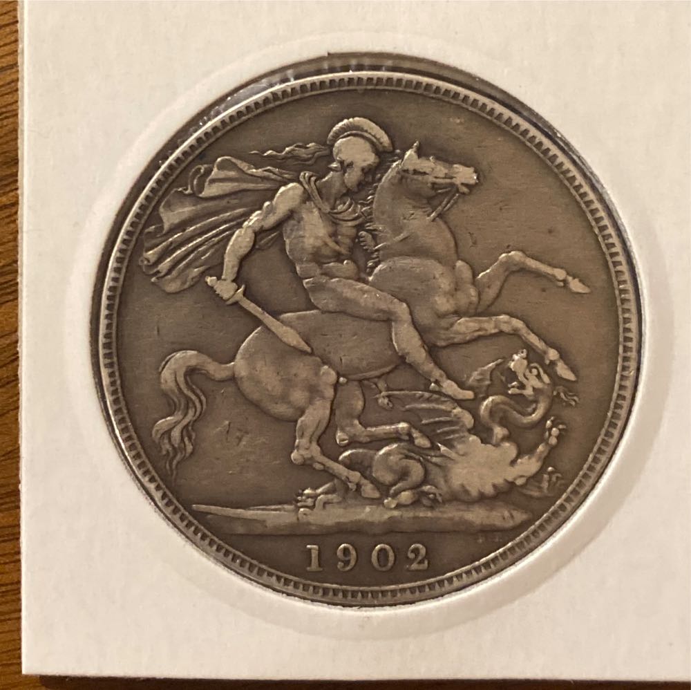 1902 Crown - aVF  coin collectible - Main Image 2