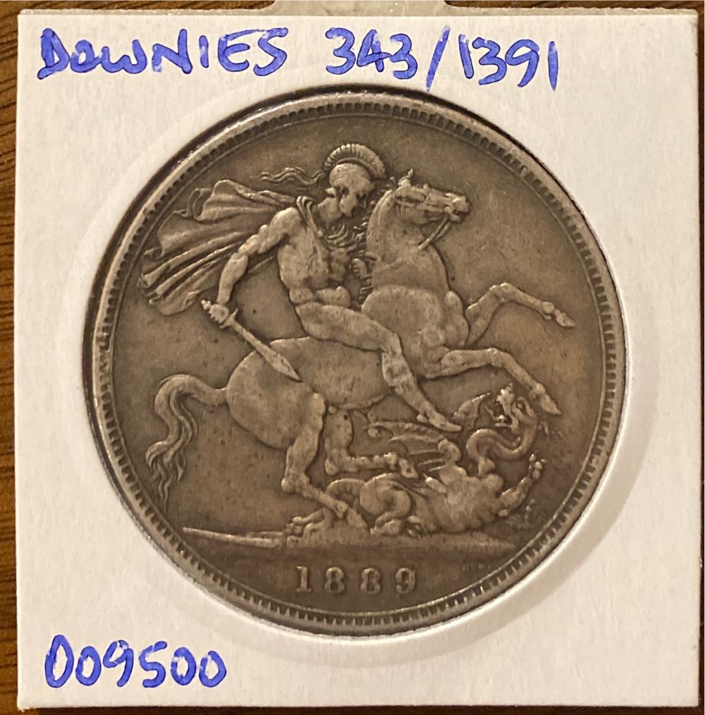 1889 Crown  coin collectible - Main Image 2