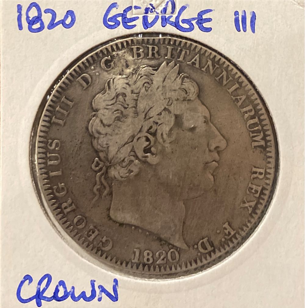 1820 Crown LX - F  coin collectible - Main Image 1