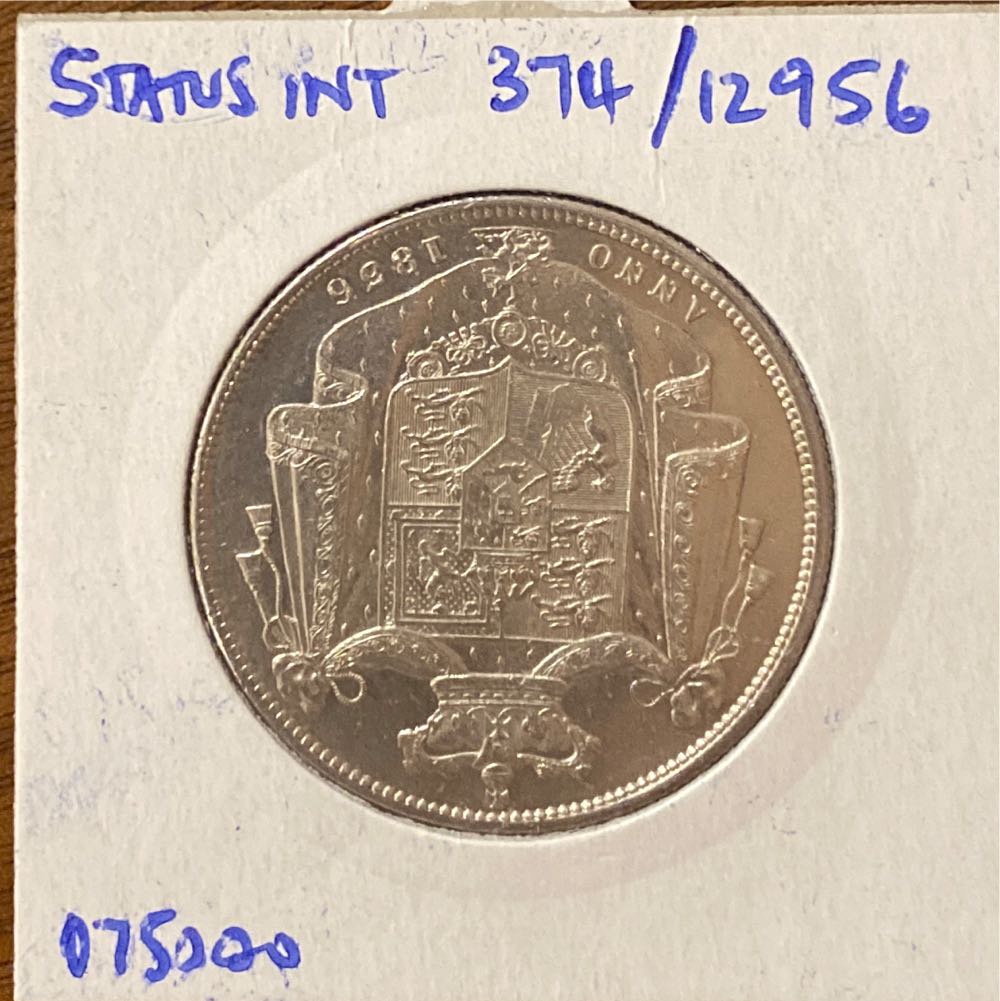 1836 HalfCrown UNC  coin collectible - Main Image 2