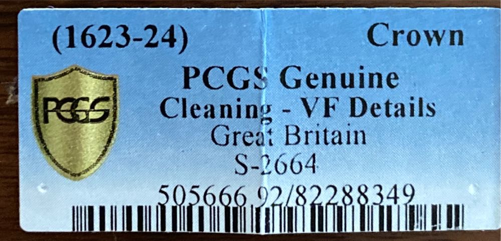 1623 Crown - VF  coin collectible - Main Image 3