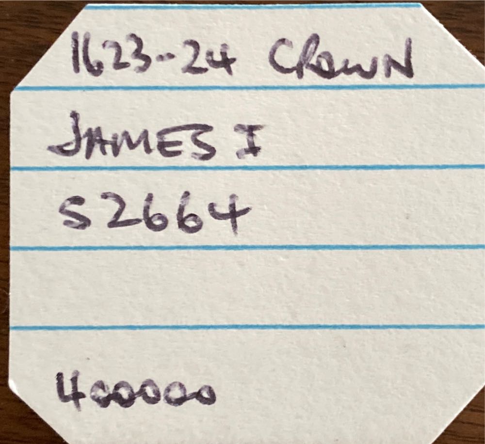 1623 Crown - VF  coin collectible - Main Image 4