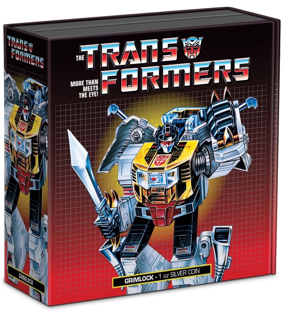 TRANSFORMERS 1984 (3 or 4.) Niue 2022 $2 TRANSFORMERS 1984 “Grimlock”  coin collectible - Main Image 3