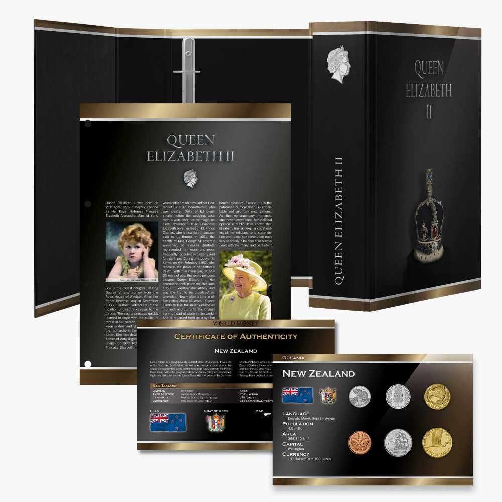 Queen Elizabeth II: A Life in Coins   coin collectible - Main Image 2