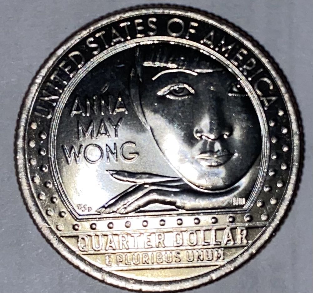 Quarter American Woman  coin collectible - Main Image 2