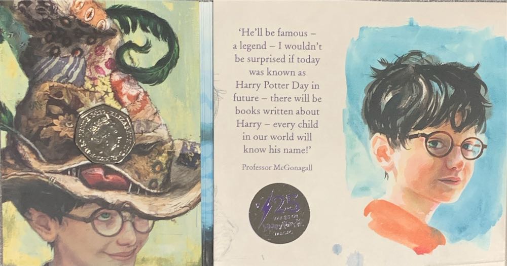 Harry Potter Coloured Fifty Pence Piece  coin collectible [Barcode 5026177572121] - Main Image 3