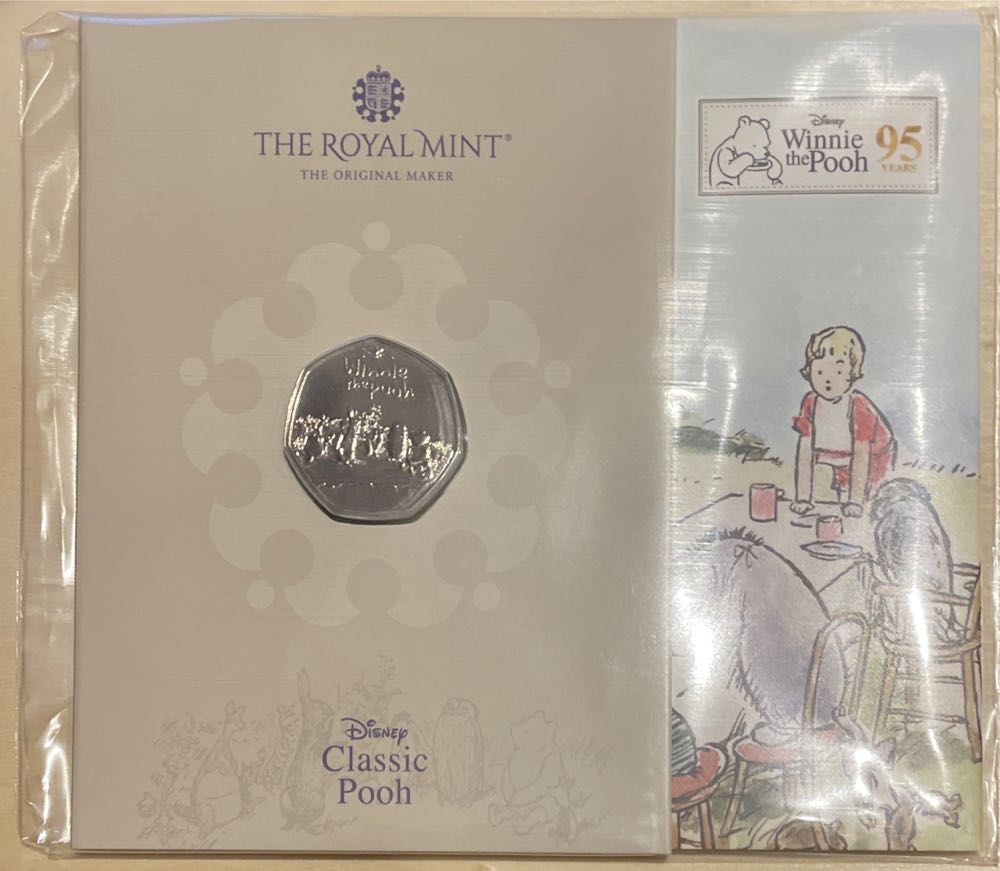 50p Winnie The Pooh & Friends  coin collectible [Barcode 5026177498438] - Main Image 1