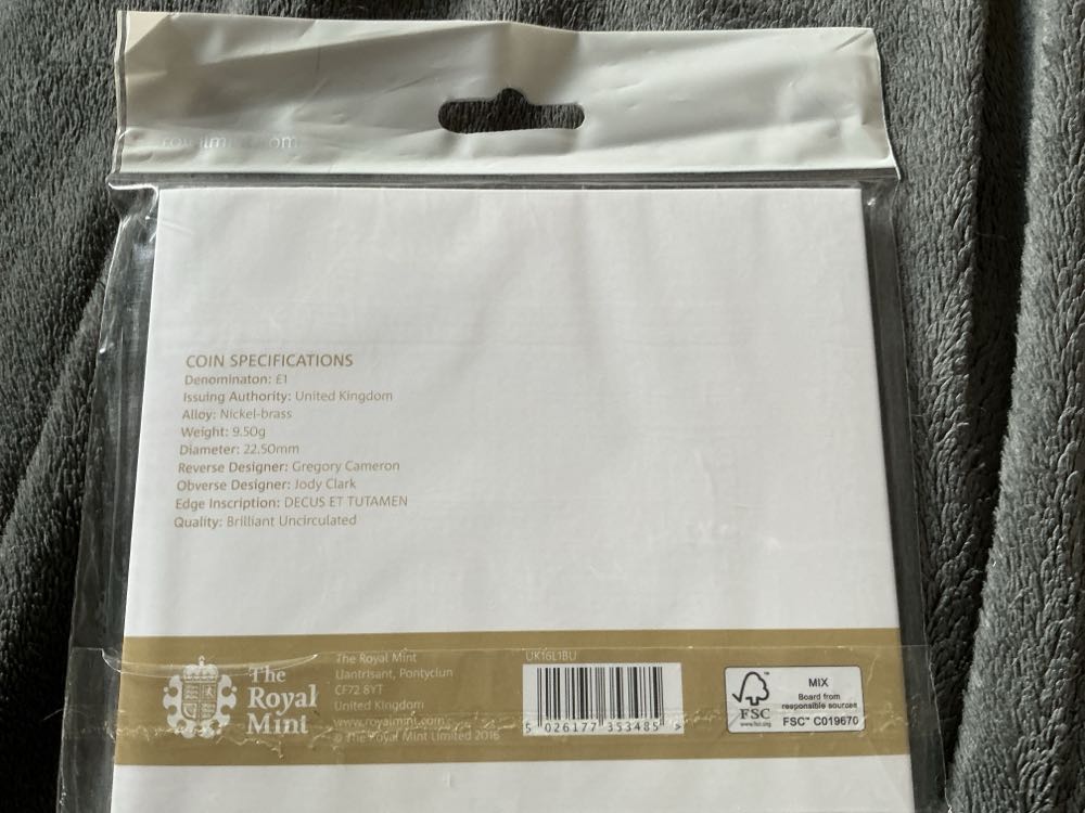 The Last Round Pound  coin collectible [Barcode 5026177353485] - Main Image 2