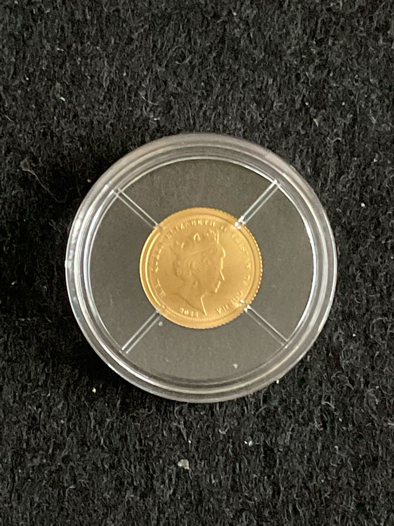 St George & The Dragon Gold Matte Proof Coin  coin collectible - Main Image 2