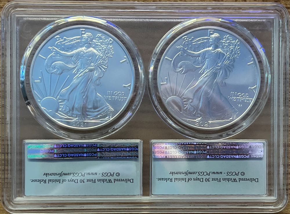 American Silver Eagle 2021  coin collectible - Main Image 2
