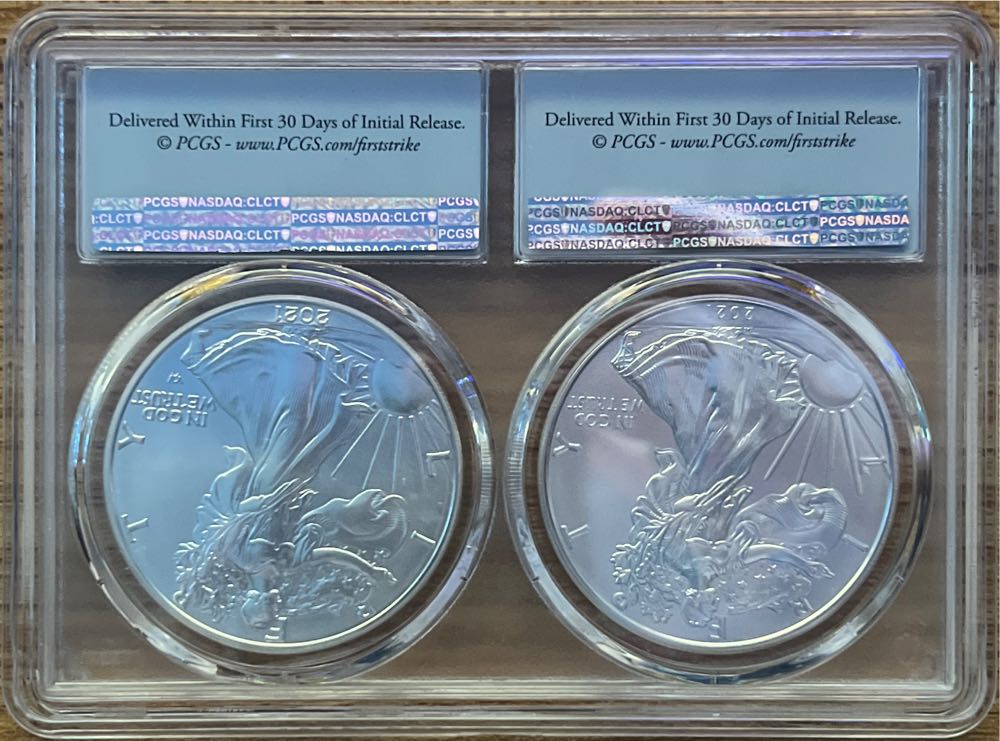 American Silver Eagle 2021  coin collectible - Main Image 3