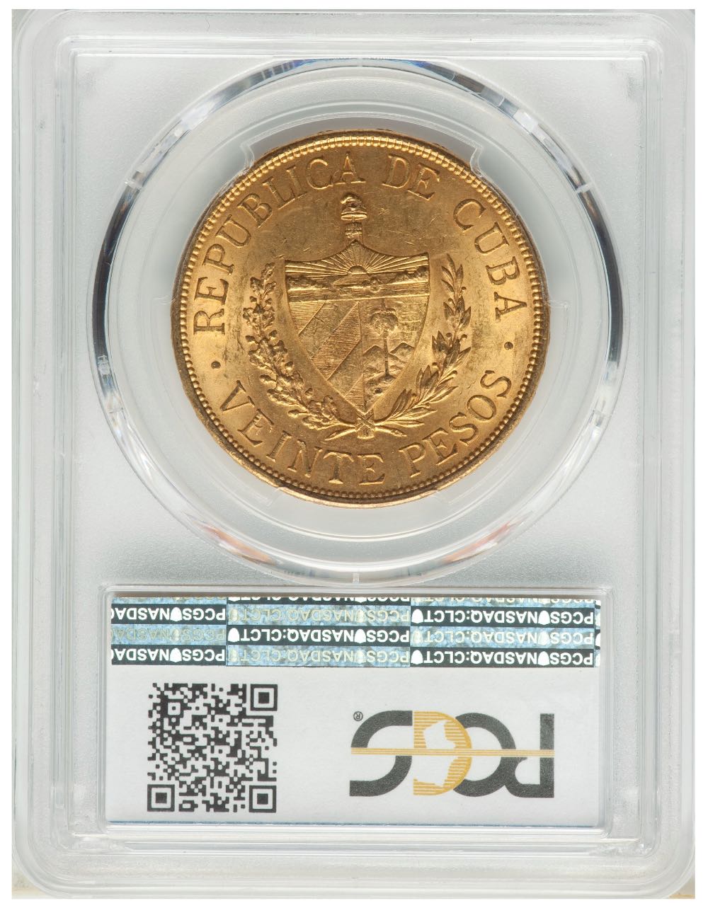 1915 20 Peso  coin collectible - Main Image 2