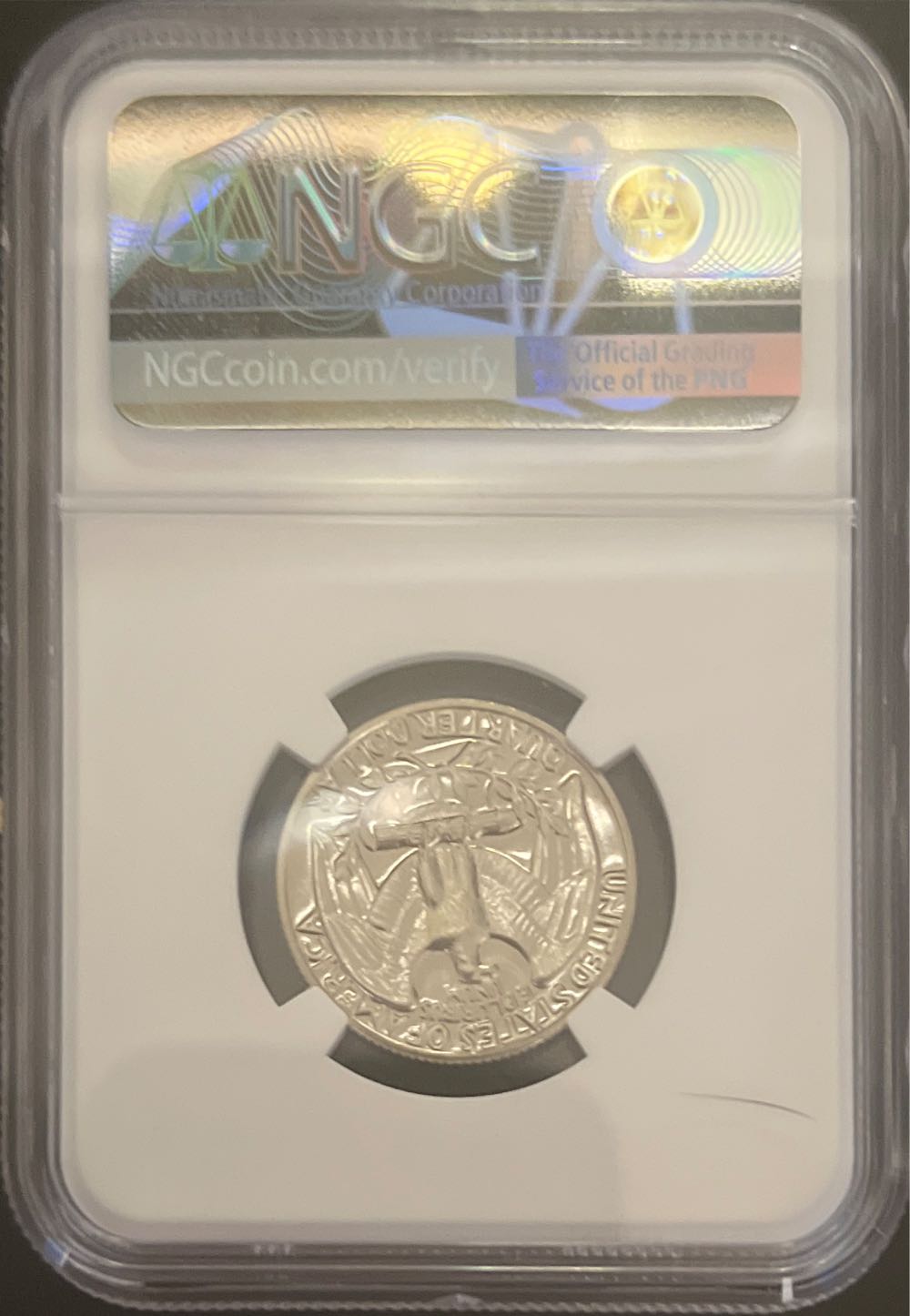 Washington Quarter - 1964 Silver  coin collectible [Barcode 01600068006300966023] - Main Image 2