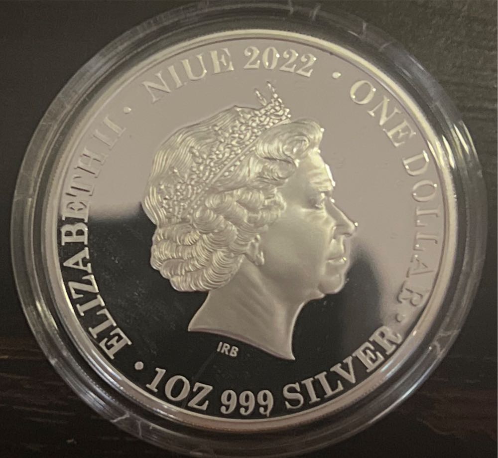 Meteorite Crater Pingualuit - Niue Island 2018 1 Oz  coin collectible - Main Image 3