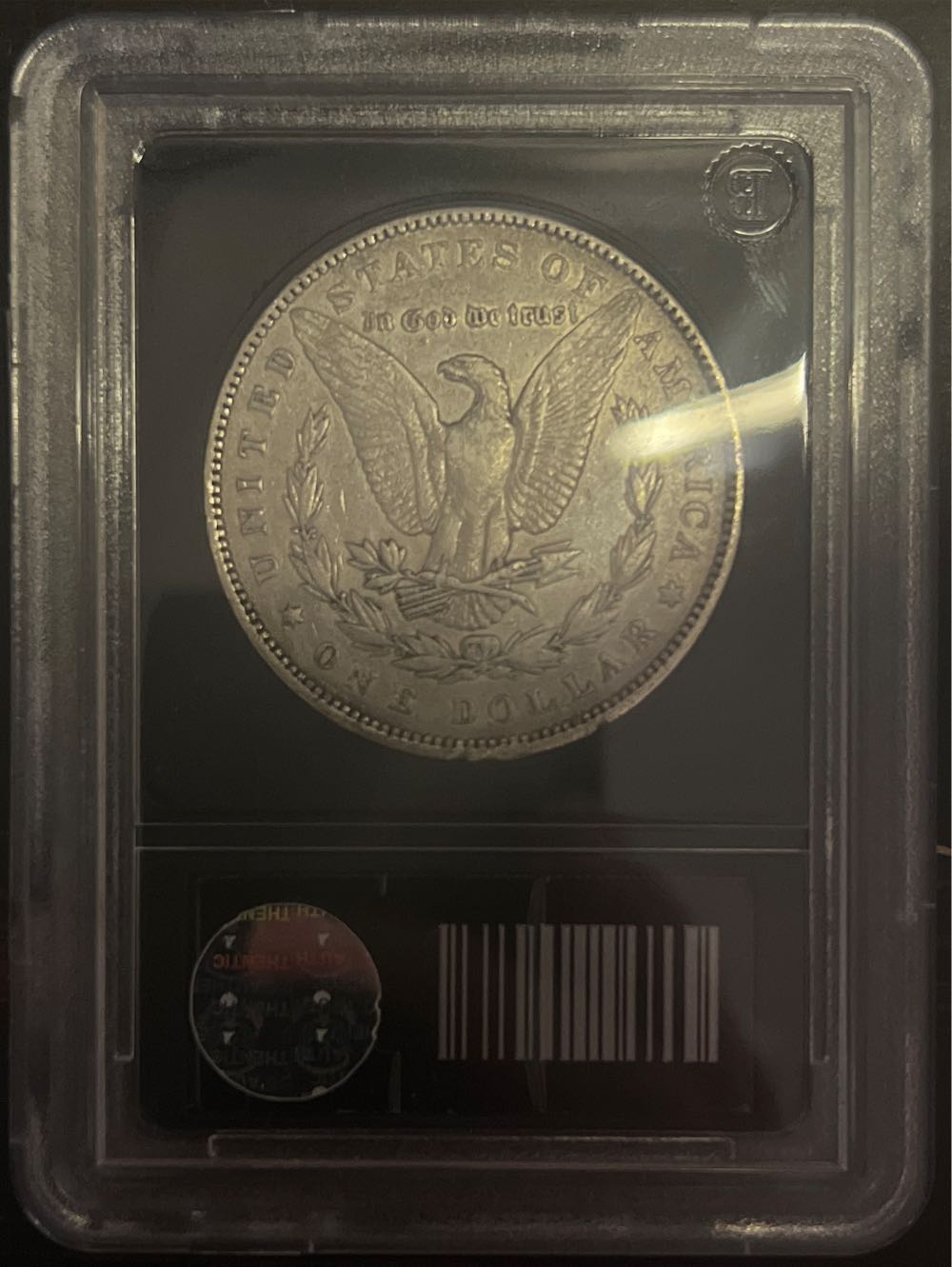 Morgan Silver Dollar - 1883 VG Collectors Edition By Bradford Exchange  coin collectible - Main Image 2