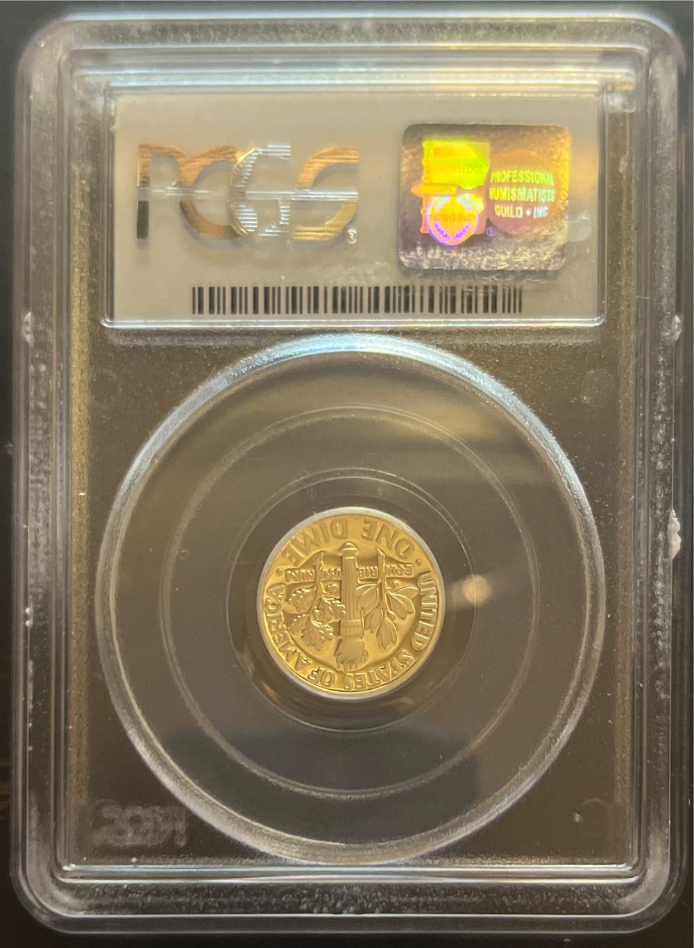 Roosevelt Dime - 1996 S Silver  coin collectible - Main Image 2