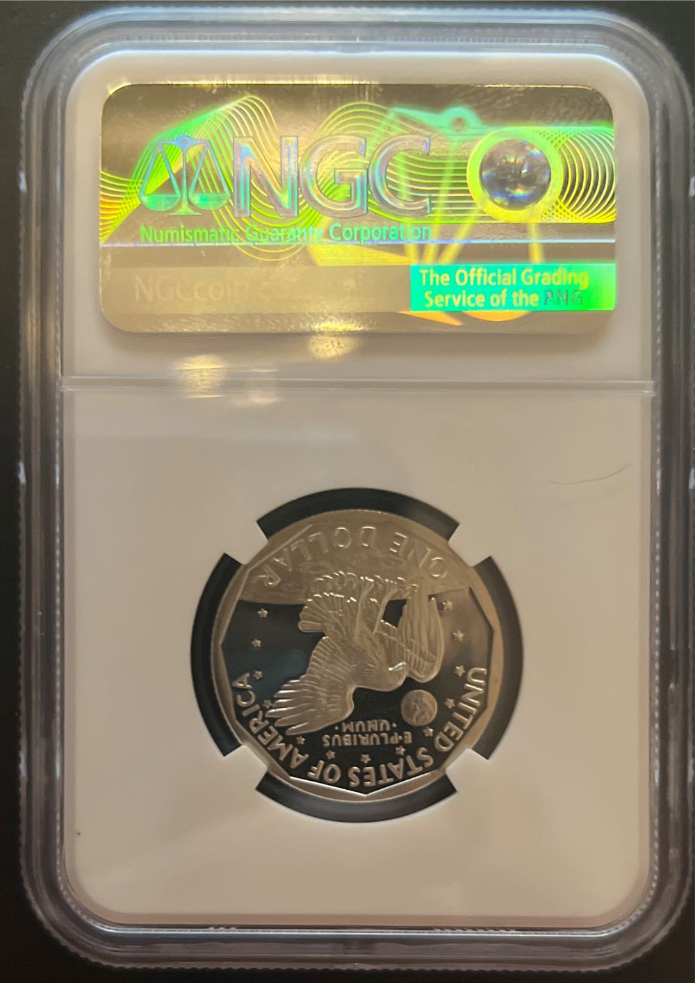 Susan B Anthony Dollar (SBA) - 1980 S PF69 Ultra Cameo  coin collectible - Main Image 2