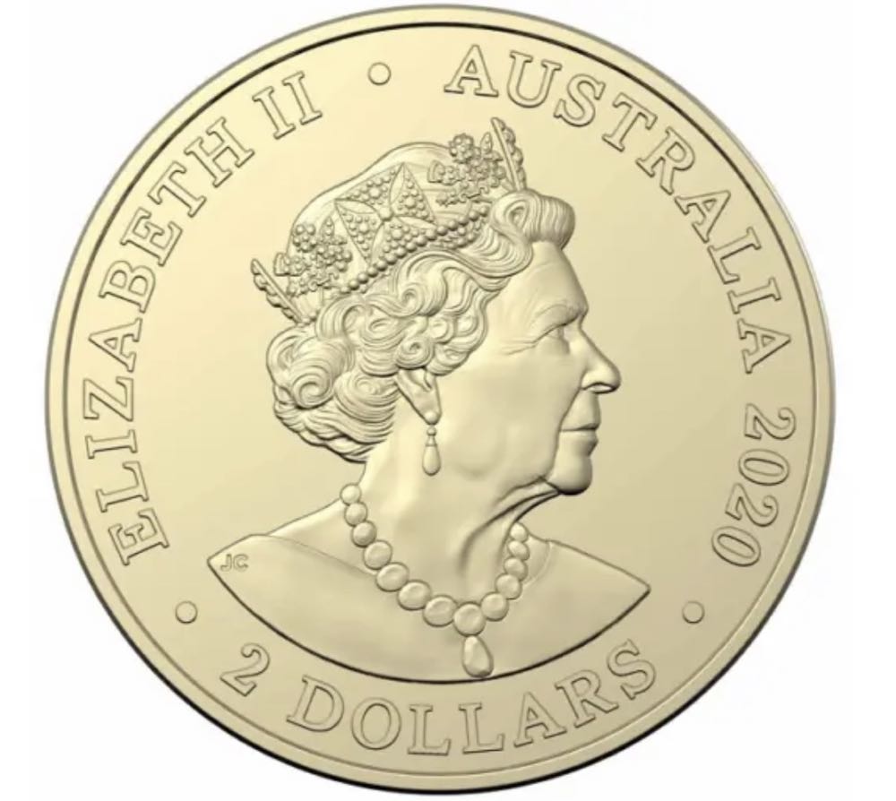 $2 2020 Firefighters  coin collectible - Main Image 3