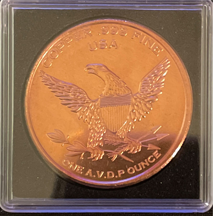 1oz En Cuivre Sept 11 2001  coin collectible [Barcode 00000000099915] - Main Image 2