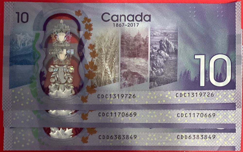 Canadian $10 banknote  coin collectible - Main Image 2