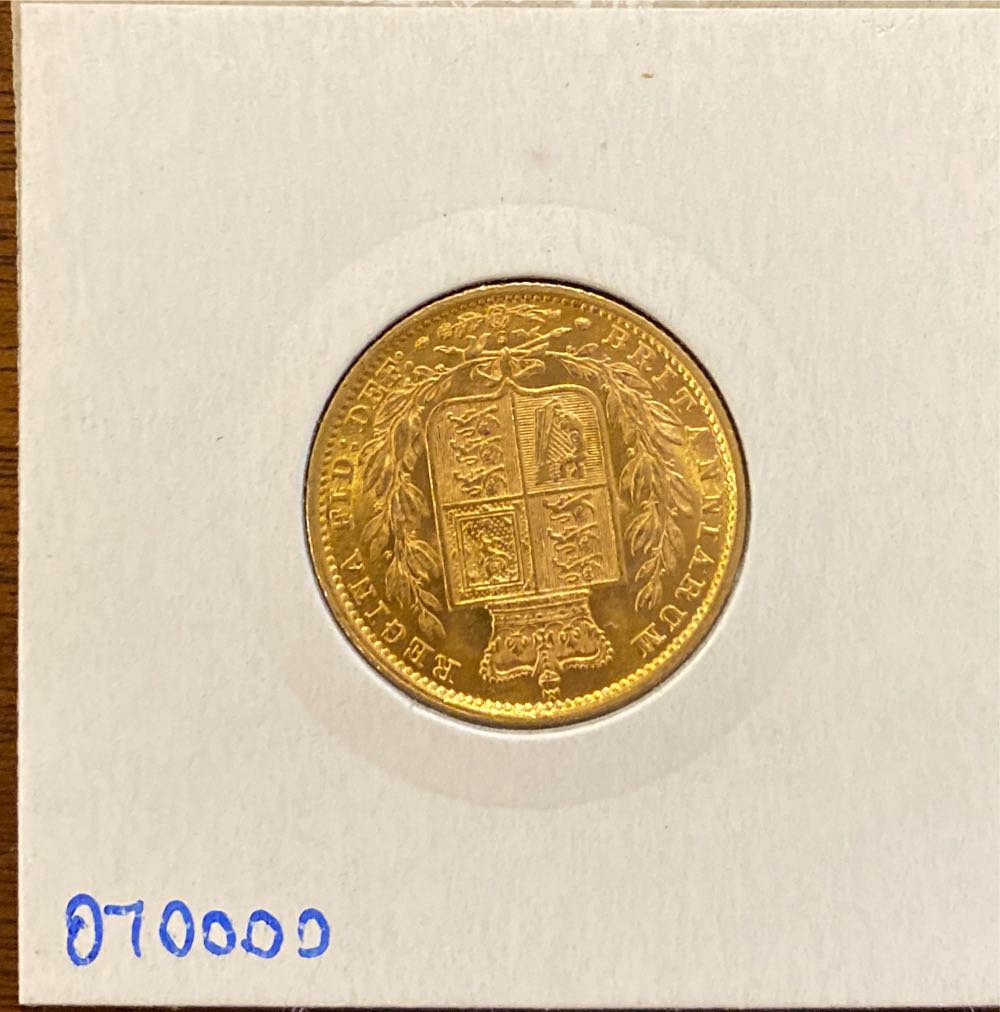 1883 Sovereign S  coin collectible - Main Image 2