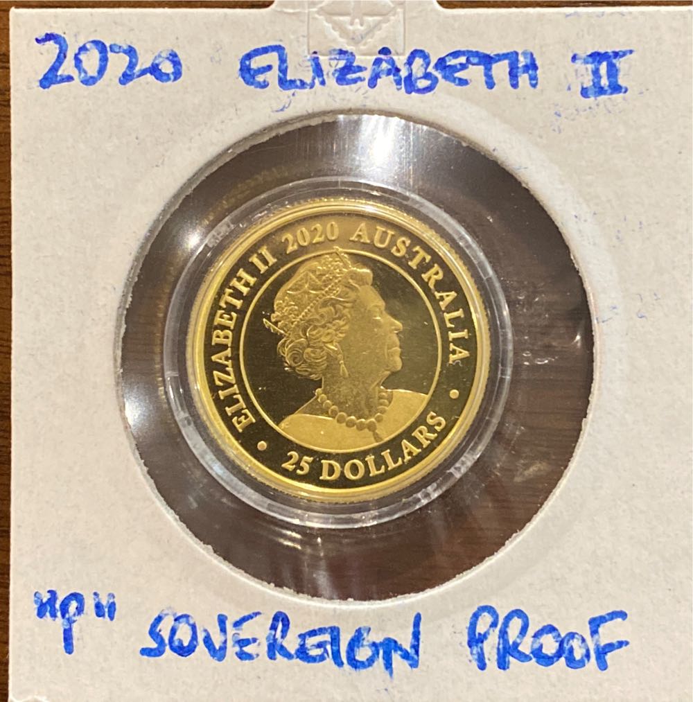 2020 Sovereign P - PROOF  coin collectible - Main Image 1