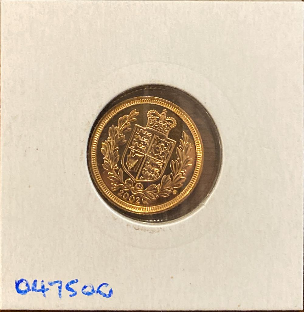 2002 Sovereign Half  coin collectible - Main Image 2