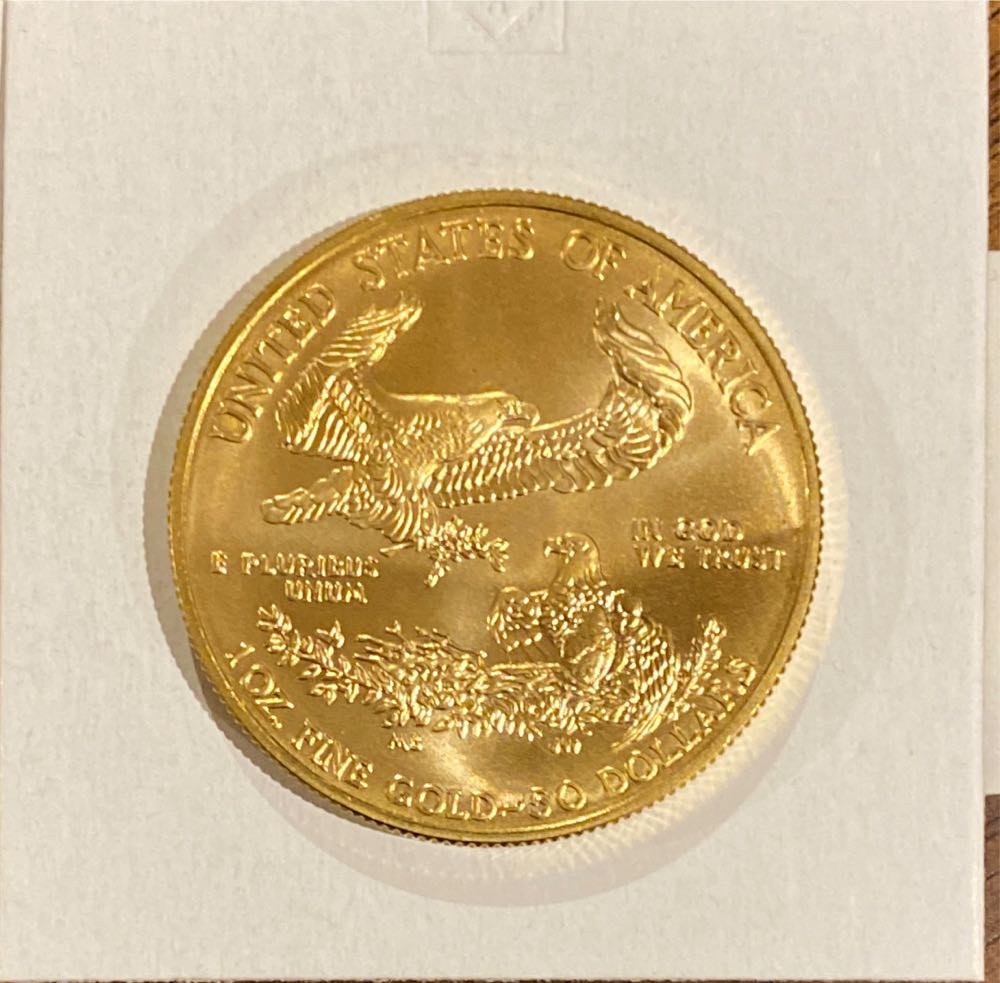 Gold Eagle  coin collectible - Main Image 2
