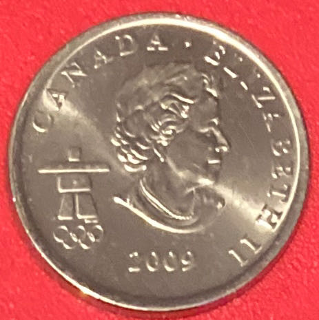 Canadian Olympic Quarter  coin collectible - Main Image 2