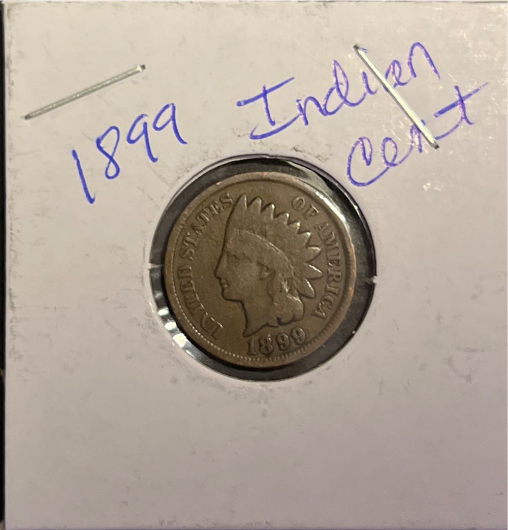 Indian Head Penny - 1899  coin collectible - Main Image 3