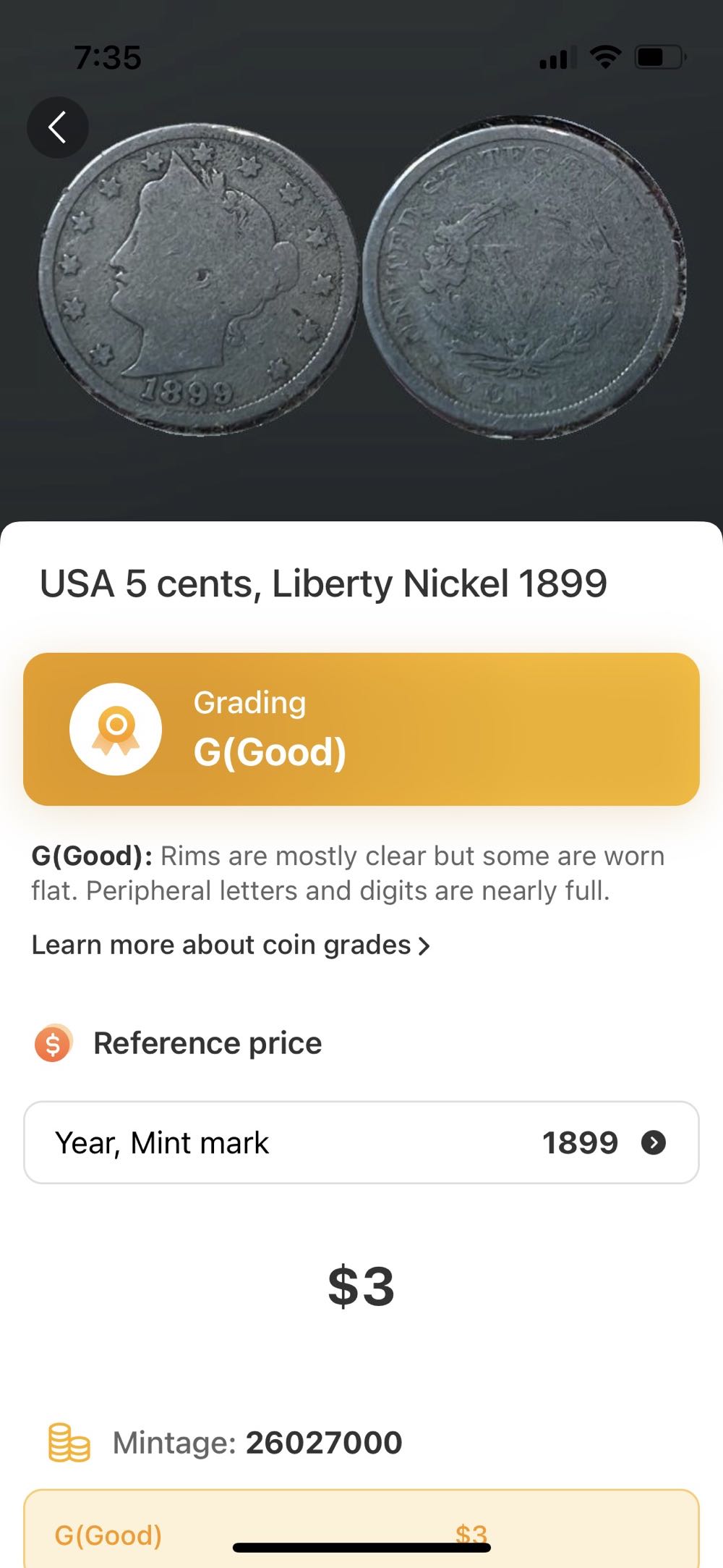 AC/DC Back In Black 20c Coin