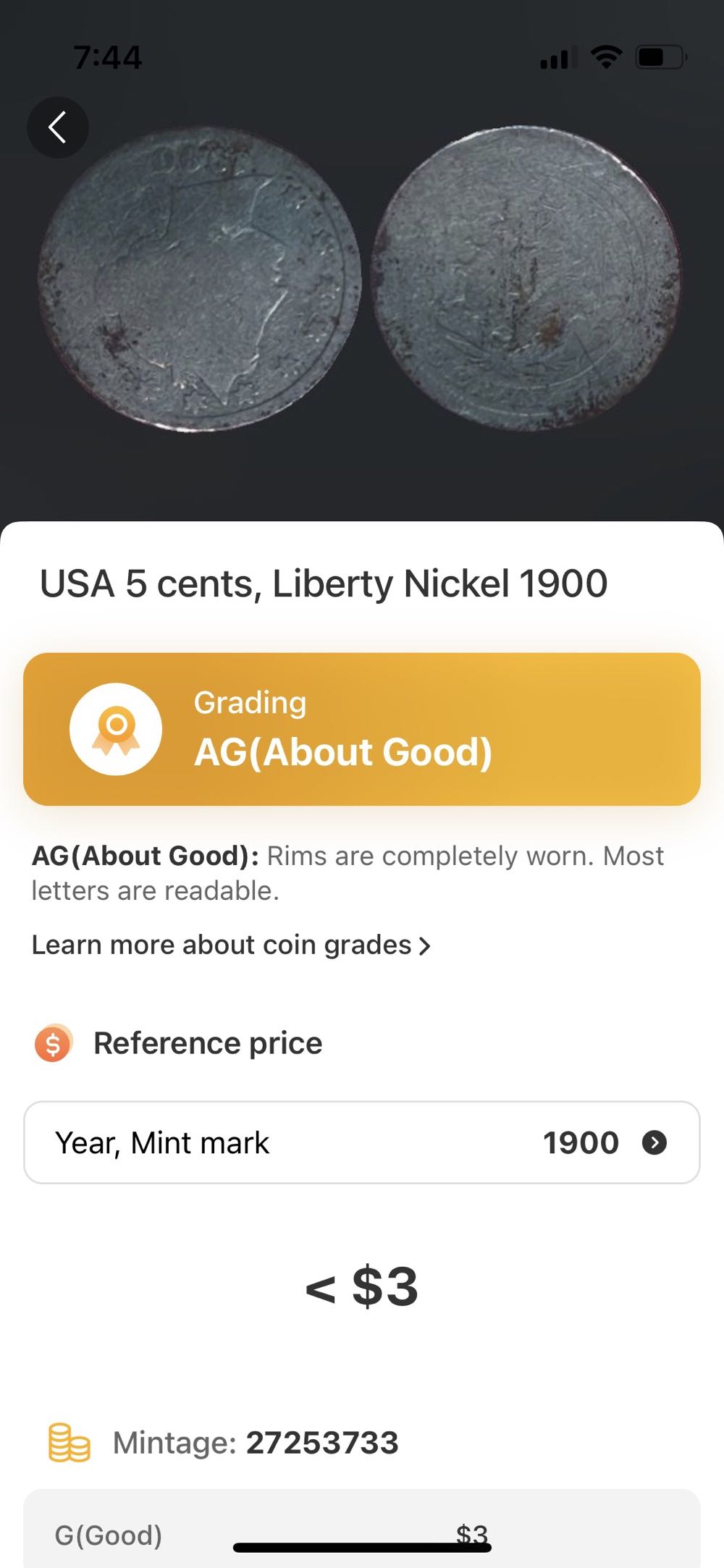 American Frontier Buffalo Nickel 