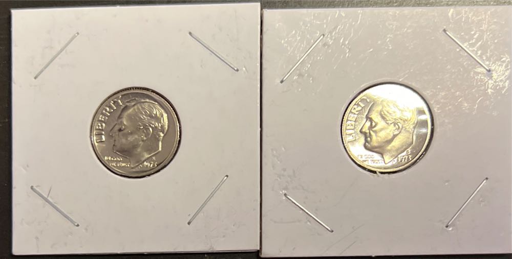 Roosevelt Dime - 1971 S Mint Error  coin collectible - Main Image 3