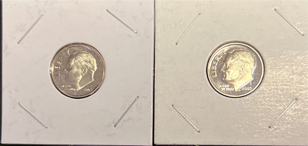 Roosevelt Dime - 2004 S Proof Cameo  coin collectible - Main Image 3