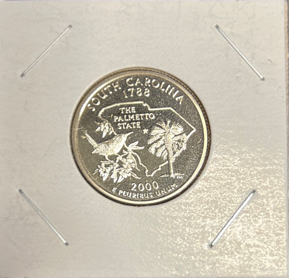 Washington Quarter - 2000 S South Carolina  coin collectible - Main Image 3